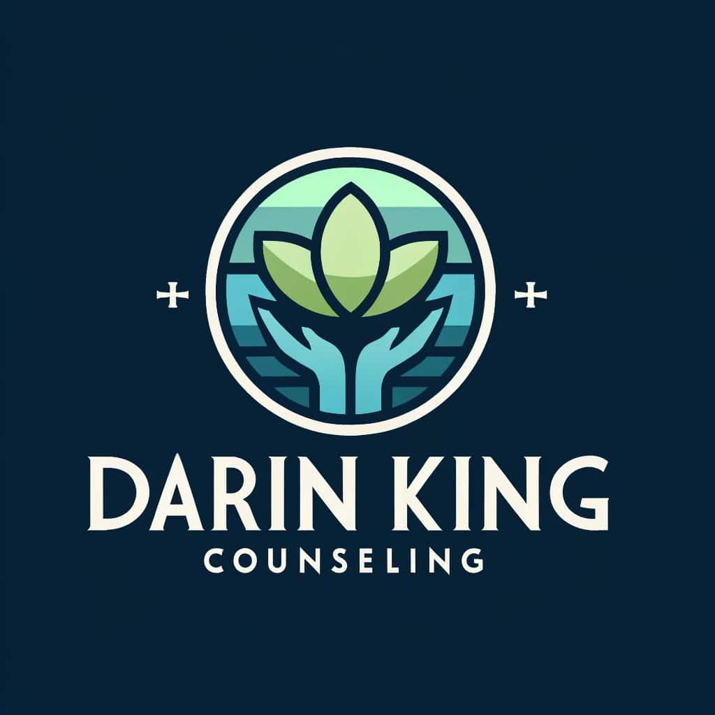 Darin King Counseling logo — grief counseling and bereavement support via telehealth in Pittsburgh PA