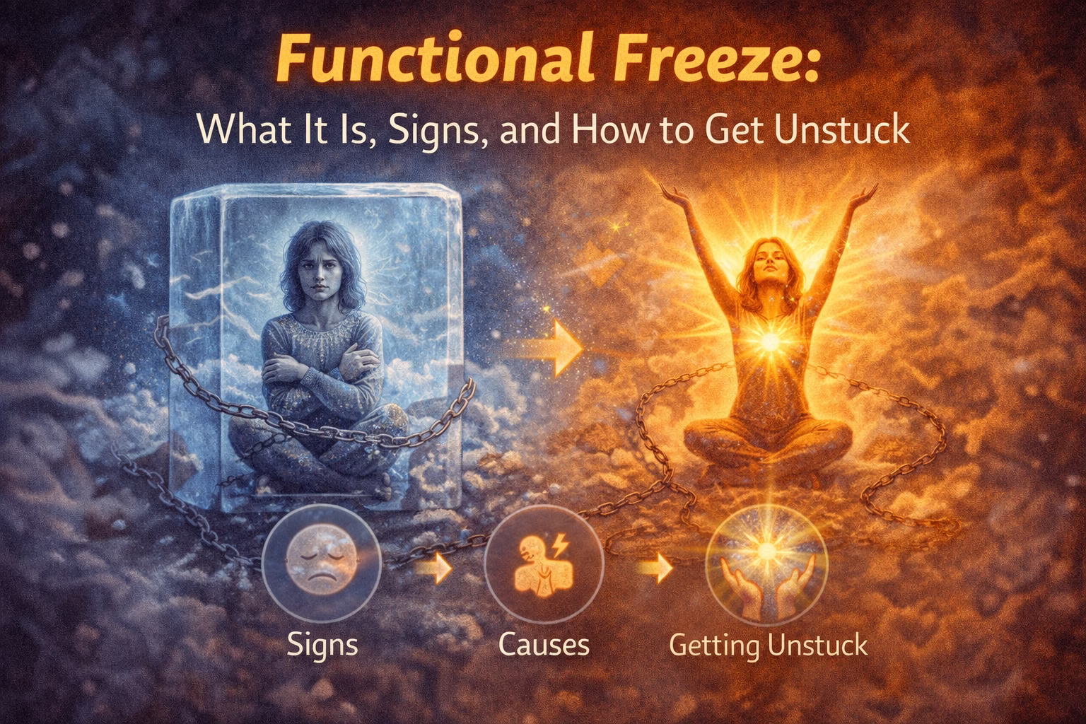 Functional Freeze: What It Is, Signs, and How to Get Unstuck