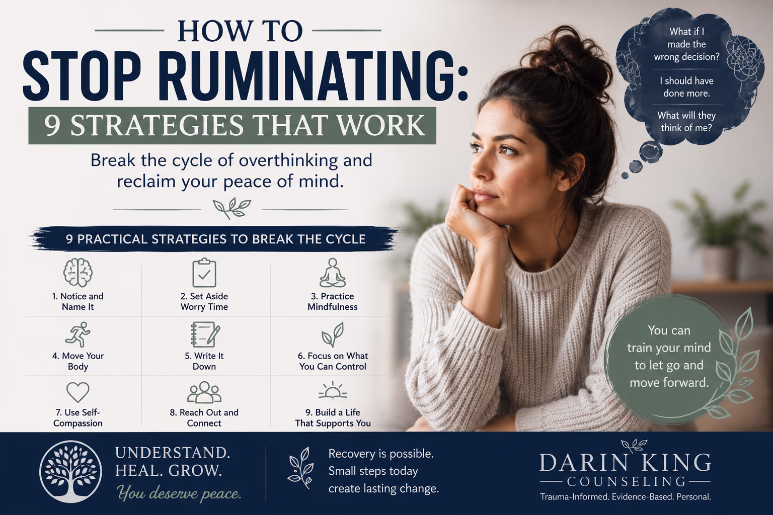 How to Stop Ruminating: 9 Strategies That Work