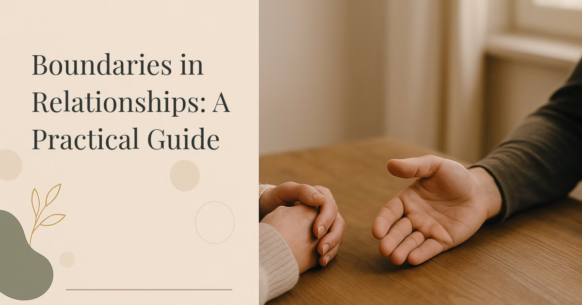 Boundaries in Relationships: A Practical Guide
